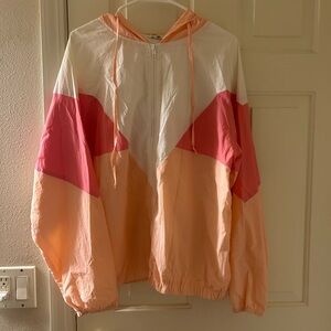 Colorblock Windbreaker Jacket
